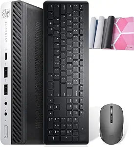HP EliteDesk 800 G3 Mini i5 Desktop 512GB SSD (Renewed)
