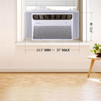 Hisense AW1023TW1W 450 Sq. Ft. Window Air Conditioner