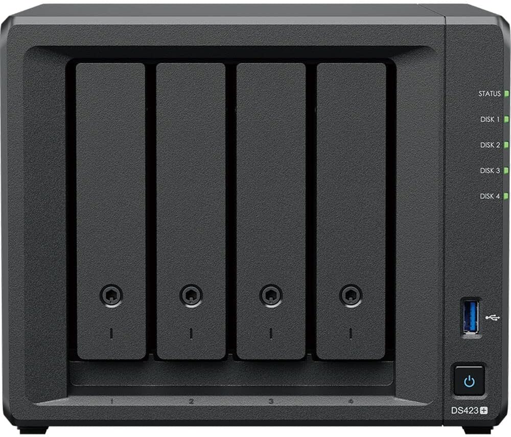 Synology DS423+ 16TB SSD NAS Server NVMe