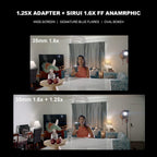 Sirui Full-frame Sony E-mount cameras Anamorphic Adapter