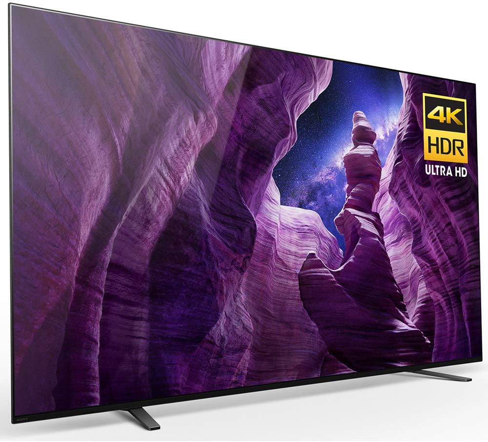 Sony E23SNXBR55A8H 55" OLED 4K TV Bundle