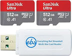 SanDisk SDSQUAR-512G-GN6MN 512GB Ultra MicroSDXC Card Bundle