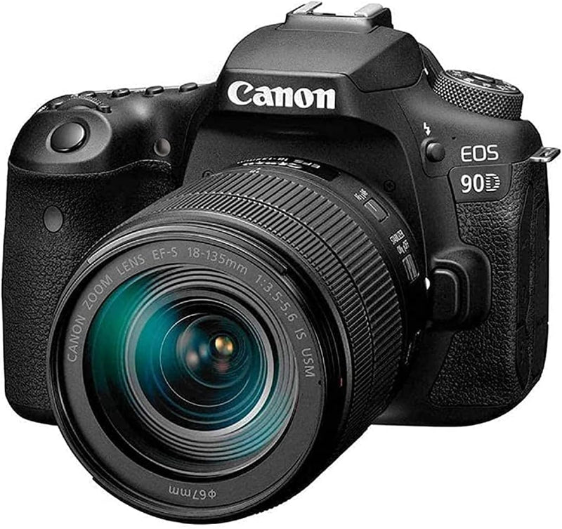 Canon 3616C017 EOS 90D DSLR Camera with 18-135mm Lens — main product image