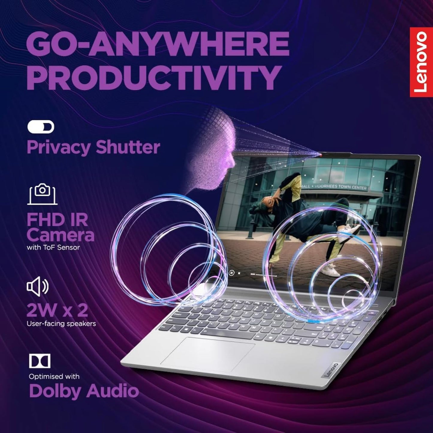 Lenovo 15.6 IdeaPad 3i Touchscreen Laptop