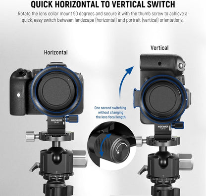 Neewer 10103205 Canon R5/R6 Rotatable Lens Collar