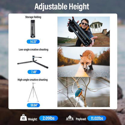 Sirui Traveler X Carbon Fiber Tripod Fluid Head