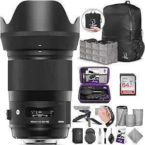 Sigma 18-50mm f/2.8 DC DN Sony E Lens Bundle