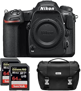 Nikon D500 DX-Format DSLR Camera (Refurbished)