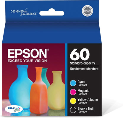 Epson T060120-BCS DURABrite Standard Capacity Ink Combo Pack