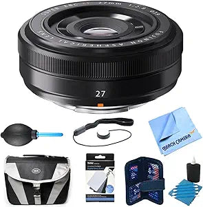 Fujifilm E1FJXF27BK XF 27mm F2.8 Lens Bundle