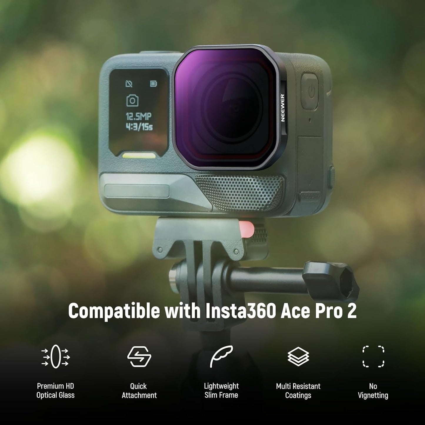 Neewer 10105316 Insta360 Ace Pro ND/PL Filter Set