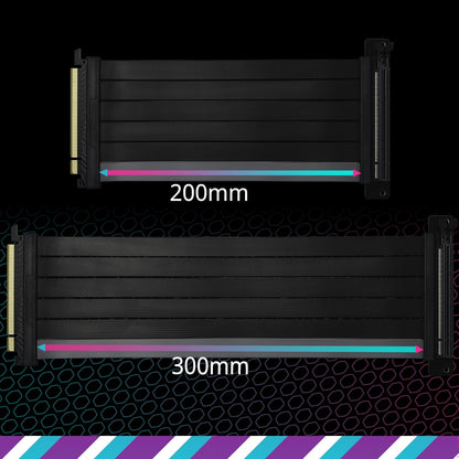 Cooler Master MCA-U002R-KPCI40-200 PCIe 4.0 x16 Riser Cable 200mm