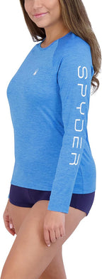 Spyder SL2HT79 Women's Quick Dry SPF Rashguard