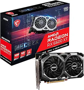 MSI Radeon RX 6600 XT MECH 2X 8G OCV1 Gaming GPU — main product image