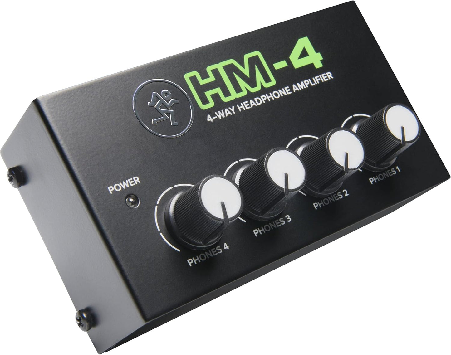 Mackie HM-4 4-Way Headphone Amplifier Bundle