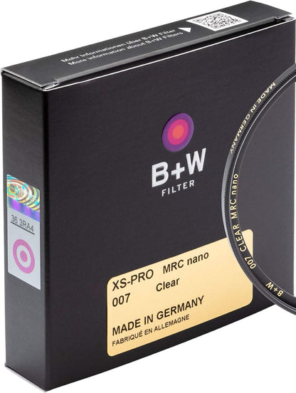 B+W 66-1066111 77mm XS-Pro Clear MRC Nano Filter