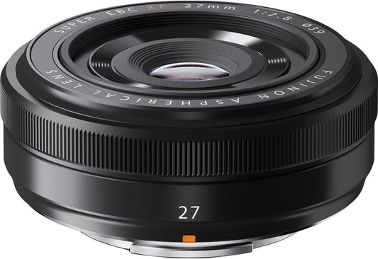 Fujifilm XF27mmF2.8 - Black - Compact Prime Lens for X-Series