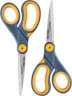 Westcott 16550 Titanium Non-Stick 8-inch Scissors 2-Pack