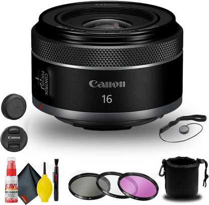 Canon 5051C002 RF 16mm f/2.8 STM Wide Angle Lens Kit