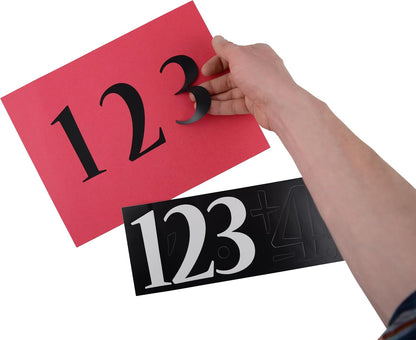 Westcott 15859 LetterCraft 4-Inch Vinyl Lettering