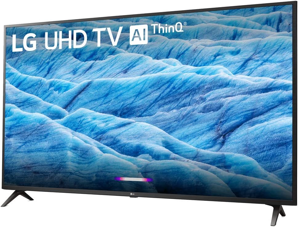 LG E3LG49UM7300 49" 4K Smart LED IPS TV Bundle