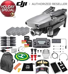DJI Mavic 2 Zoom Drone Ultimate 4-Battery Bundle
