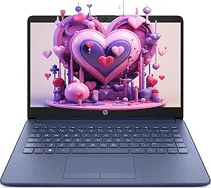 HP Essential 14-inch HD Laptop Celeron Quad Core Long Battery Life