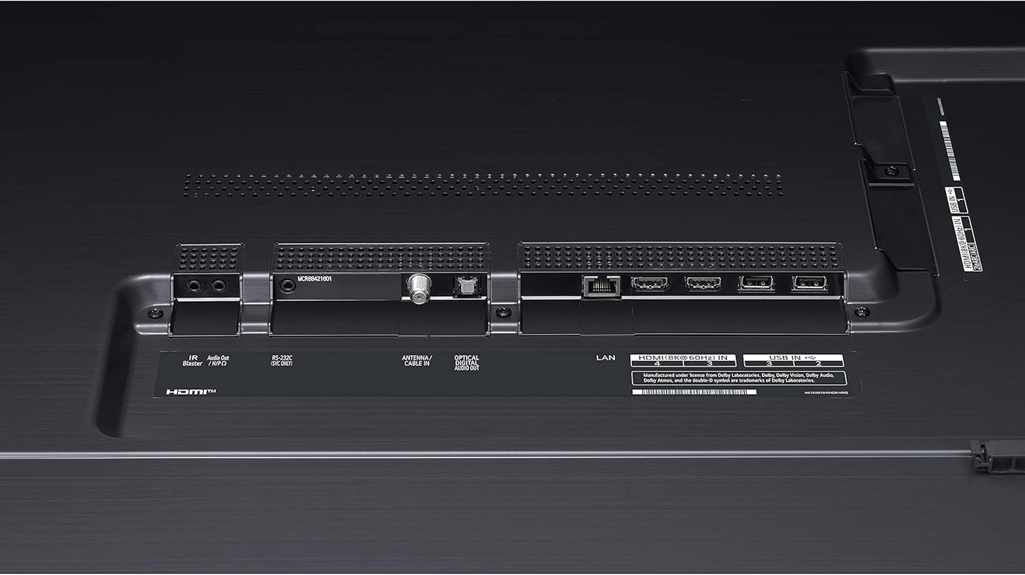 LG 65QNED99UPA 65-Inch 8K QNED MiniLED Smart TV