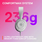 SteelSeries Arctis Nova 1 White Gaming Headset (Renewed)