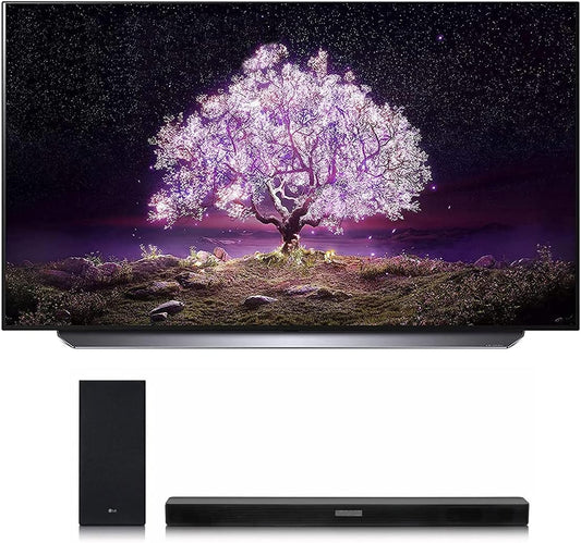 LG OLED65C1PUB 65" 4K OLED Smart TV + Soundbar (USED)
