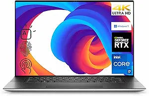 Dell XPS 9710 Laptop: i7-11800H, RTX 3050, 17" UHD+ Touch
