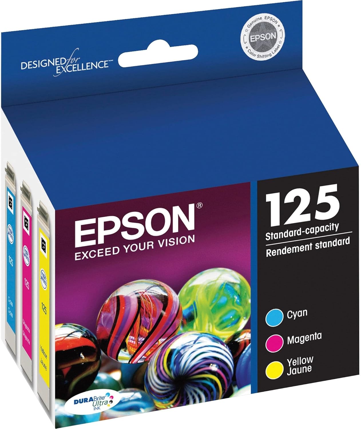 Epson T125520-S DURABrite Ultra Color Ink Combo Pack