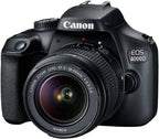 Canon EOS Rebel T100 DSLR Camera Kit - 18-55mm & 75-300mm Lens, 32GB - Renewed