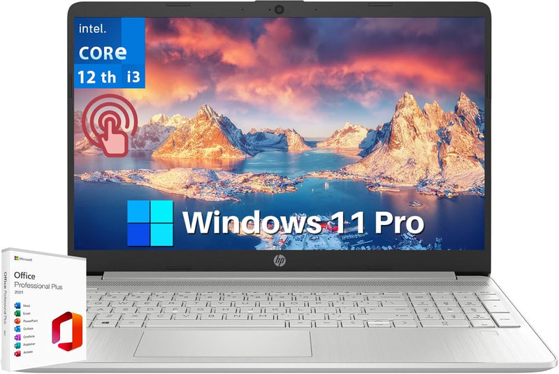 HP 2024 Touchscreen Laptop i3-1215U 64GB RAM 1TB SSD — main product image
