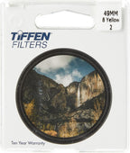 Tiffen 498Y2 49mm #8 Yellow Filter B&W Photography