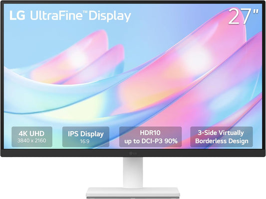 LG 27US500-W 27" 4K UHD IPS Monitor