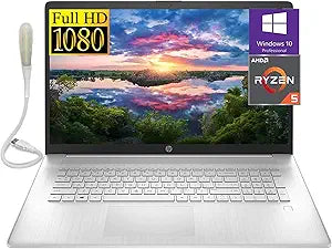 HP 17.3" Laptop Ryzen 5 5500U 1TB SSD Bundle
