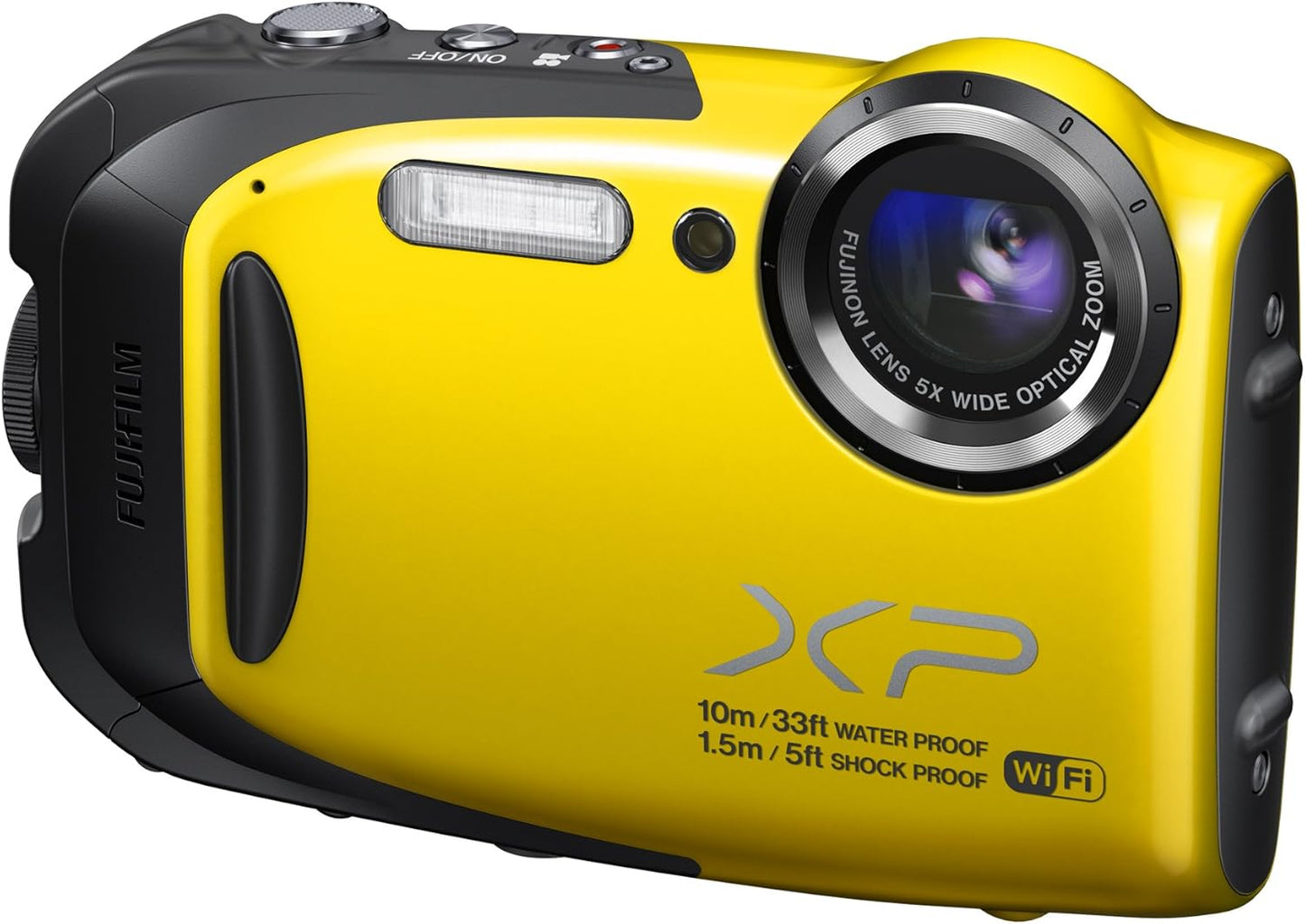Fujifilm F FX-XP70Y Yellow Waterproof Compact Digital Camera