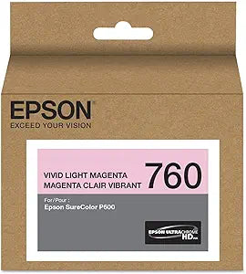 Epson T760620 UltraChrome HD Vivid Light Magenta Ink — main product image