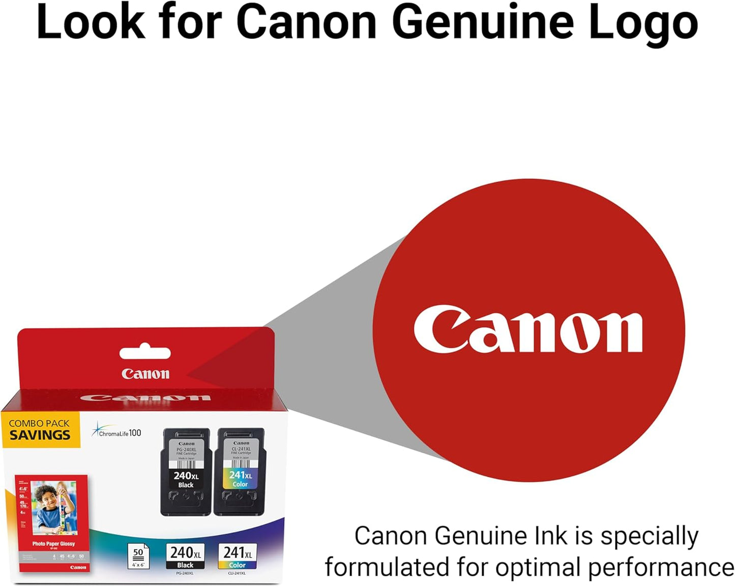 Canon PG-240XL/CL-241XL Ink Cartridge Value Pack