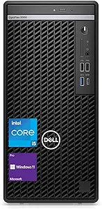 Dell OptiPlex 5000 i5 Business Tower Desktop 1TB SSD — main product image