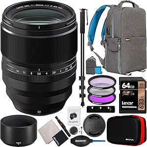 Fujifilm E11FJXF50F1 XF 50mm F1.0 Lens Bundle