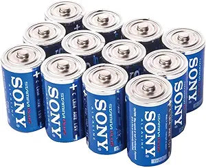 Sony SC-12BULK C Alkaline Batteries (12-Pack)