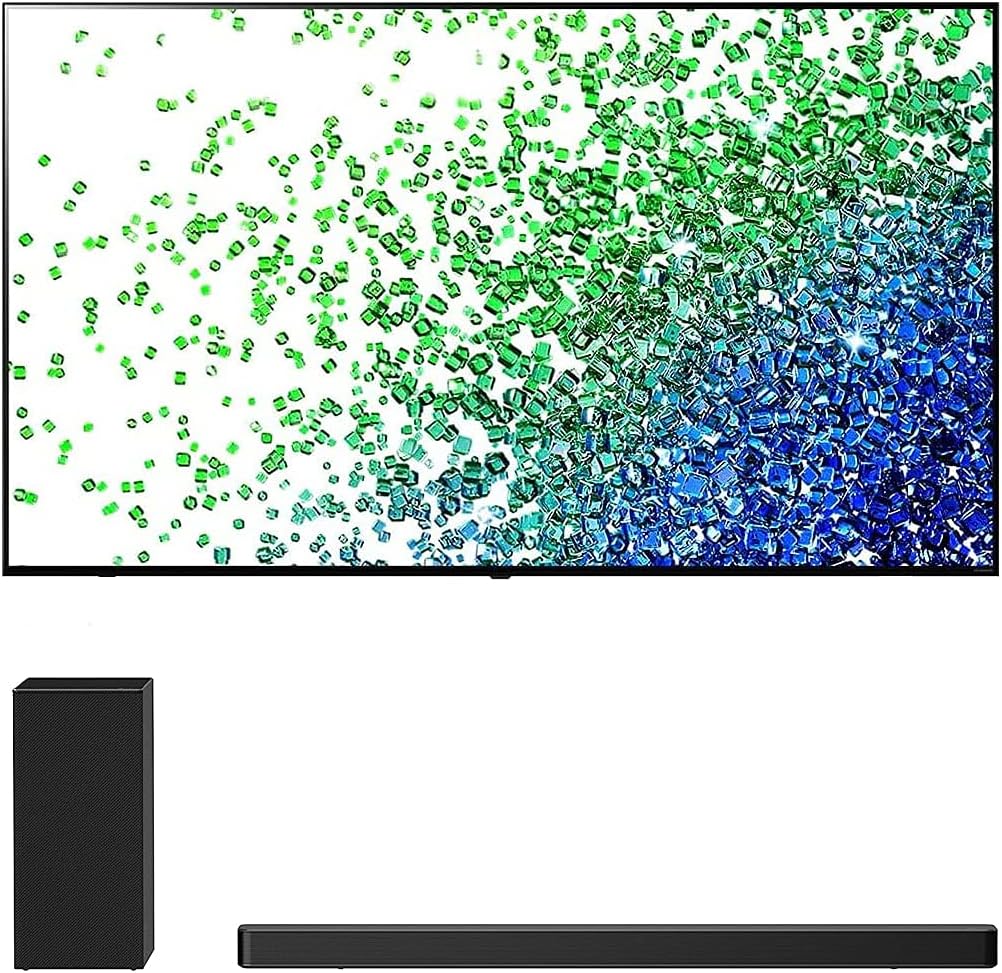 LG 50NANO80UPA 50" NanoCell 4K TV & Soundbar (USED)