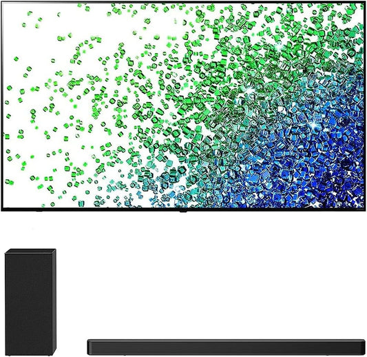 LG 75NANO80UPA 75" 4K NanoCell TV w/ Soundbar (Used)