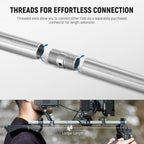 Neewer SR011 Heavy Duty 19mm Camera Support Rod 12-inch