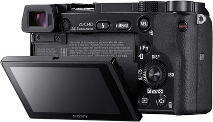 Sony ILCE6000L/B Alpha a6000 Mirrorless Camera 16-50mm Lens Renewed