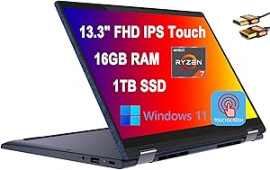 Lenovo Yoga 6 Ryzen 7 5700U 16GB 1TB SSD 2-in-1 Laptop