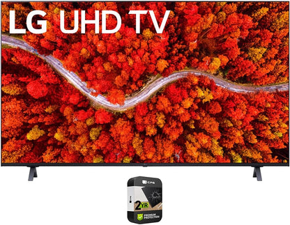 LG E99LG55UP8000PUA 55" 4K Smart UHD TV Bundle
