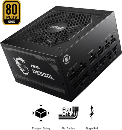 MSI MAG A650GL 650W 80+ Gold PSU